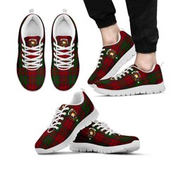 ScotsTee Shop Scottish Stewart of Appin Clan Crest Tartan Sneakers Tartan Casual Shoes