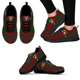 ScotsTee Shop Scottish Stewart of Appin Clan Crest Tartan Sneakers Tartan Casual Shoes