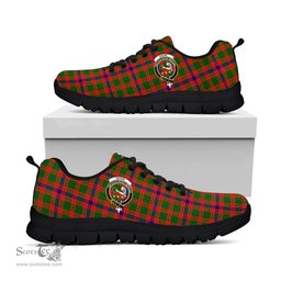 ScotsTee Shop Scottish Skene Modern Clan Crest Tartan Sneakers Tartan Casual Shoes