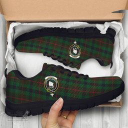 ScotsTee Shop Scottish Tennant Clan Crest Tartan Sneakers Tartan Casual Shoes
