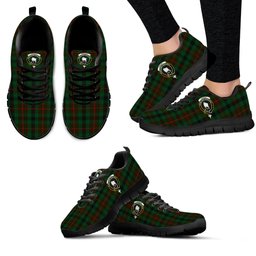 ScotsTee Shop Scottish Tennant Clan Crest Tartan Sneakers Tartan Casual Shoes