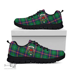 ScotsTee Shop Scottish Young Modern Clan Crest Tartan Sneakers Tartan Casual Shoes