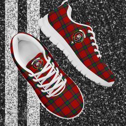 ScotsTee Shop Scottish Wood Dress Clan Crest Tartan Sneakers Tartan Casual Shoes