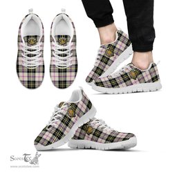 ScotsTee Shop Scottish MacPherson Dress Ancient Clan Crest Tartan Sneakers Tartan Casual Shoes