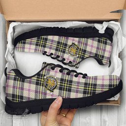 ScotsTee Shop Scottish MacPherson Dress Ancient Clan Crest Tartan Sneakers Tartan Casual Shoes