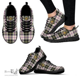 ScotsTee Shop Scottish MacPherson Dress Ancient Clan Crest Tartan Sneakers Tartan Casual Shoes