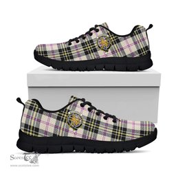 ScotsTee Shop Scottish MacPherson Dress Ancient Clan Crest Tartan Sneakers Tartan Casual Shoes