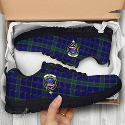 ScotsTee Shop Scottish Weir Clan Crest Tartan Sneakers Tartan Casual Shoes