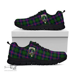 ScotsTee Shop Scottish Morrison Modern Clan Crest Tartan Sneakers Tartan Casual Shoes