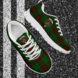 ScotsTee Shop Scottish Maxwell Hunting Clan Crest Tartan Sneakers Tartan Casual Shoes