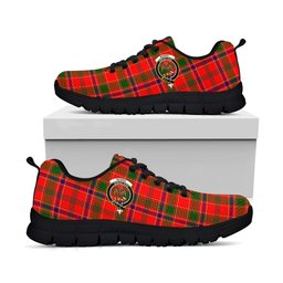 ScotsTee Shop Scottish Munro Modern Clan Crest Tartan Sneakers Tartan Casual Shoes