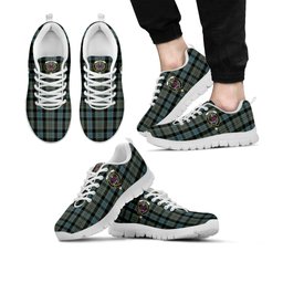 ScotsTee Shop Scottish Ogilvie (Ogilvy) Hunting Clan Crest Tartan Sneakers Tartan Casual Shoes