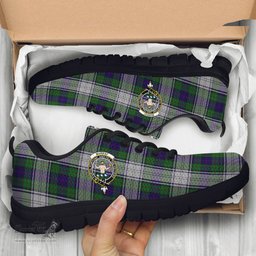 ScotsTee Shop Scottish Murray of Atholl Dress Clan Crest Tartan Sneakers Tartan Casual Shoes