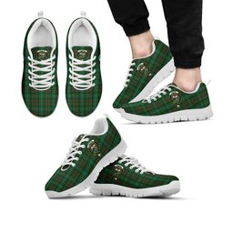 ScotsTee Shop Scottish Ralston USA Clan Crest Tartan Sneakers Tartan Casual Shoes