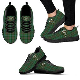 ScotsTee Shop Scottish Ralston USA Clan Crest Tartan Sneakers Tartan Casual Shoes