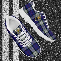 ScotsTee Shop Scottish Sinclair Dress Clan Crest Tartan Sneakers Tartan Casual Shoes