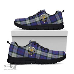 ScotsTee Shop Scottish Sinclair Dress Clan Crest Tartan Sneakers Tartan Casual Shoes