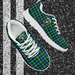 ScotsTee Shop Scottish Murray of Atholl Ancient Clan Crest Tartan Sneakers Tartan Casual Shoes