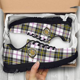 ScotsTee Shop Scottish MacPherson Dress Modern Clan Crest Tartan Sneakers Tartan Casual Shoes