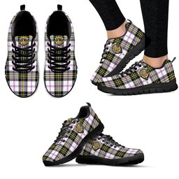 ScotsTee Shop Scottish MacPherson Dress Modern Clan Crest Tartan Sneakers Tartan Casual Shoes