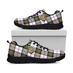 ScotsTee Shop Scottish MacPherson Dress Modern Clan Crest Tartan Sneakers Tartan Casual Shoes