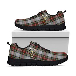 ScotsTee Shop Scottish Stewart Dress Clan Crest Tartan Sneakers Tartan Casual Shoes