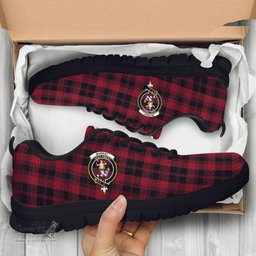 ScotsTee Shop Scottish Murray of Ochtertyre Clan Crest Tartan Sneakers Tartan Casual Shoes