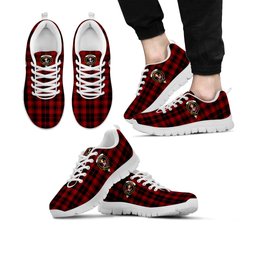 ScotsTee Shop Scottish Murray of Ochtertyre Clan Crest Tartan Sneakers Tartan Casual Shoes