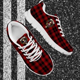 ScotsTee Shop Scottish Murray of Ochtertyre Clan Crest Tartan Sneakers Tartan Casual Shoes