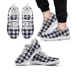 ScotsTee Shop Scottish MacRae Dress Modern Clan Crest Tartan Sneakers Tartan Casual Shoes