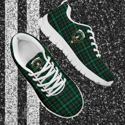 ScotsTee Shop Scottish Ross Hunting Modern Clan Crest Tartan Sneakers Tartan Casual Shoes