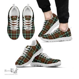 ScotsTee Shop Scottish Thomson Hunting Modern Clan Crest Tartan Sneakers Tartan Casual Shoes