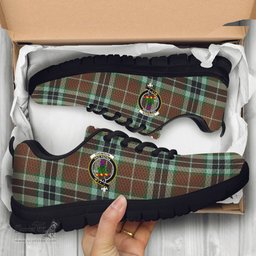 ScotsTee Shop Scottish Thomson Hunting Modern Clan Crest Tartan Sneakers Tartan Casual Shoes