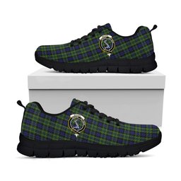 ScotsTee Shop Scottish MacNeil of Colonsay Clan Crest Tartan Sneakers Tartan Casual Shoes