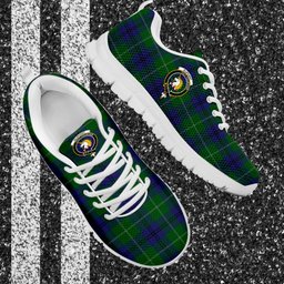 ScotsTee Shop Scottish Oliphant Clan Crest Tartan Sneakers Tartan Casual Shoes