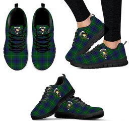 ScotsTee Shop Scottish Oliphant Clan Crest Tartan Sneakers Tartan Casual Shoes