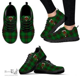 ScotsTee Shop Scottish Primrose Clan Crest Tartan Sneakers Tartan Casual Shoes