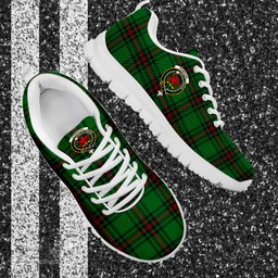 ScotsTee Shop Scottish Primrose Clan Crest Tartan Sneakers Tartan Casual Shoes