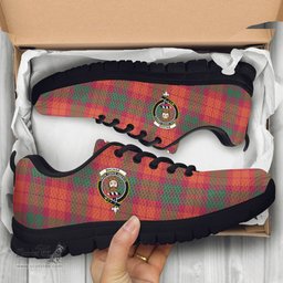 ScotsTee Shop Scottish MacNab Ancient Clan Crest Tartan Sneakers Tartan Casual Shoes