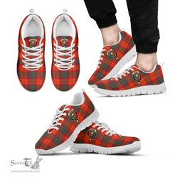 ScotsTee Shop Scottish MacNab Ancient Clan Crest Tartan Sneakers Tartan Casual Shoes