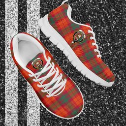 ScotsTee Shop Scottish MacNab Ancient Clan Crest Tartan Sneakers Tartan Casual Shoes