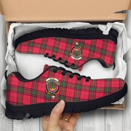 ScotsTee Shop Scottish Seton Modern Clan Crest Tartan Sneakers Tartan Casual Shoes