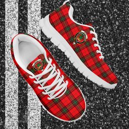 ScotsTee Shop Scottish Seton Modern Clan Crest Tartan Sneakers Tartan Casual Shoes