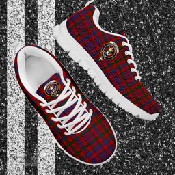 ScotsTee Shop Scottish Murray of Tullibardine Clan Crest Tartan Sneakers Tartan Casual Shoes