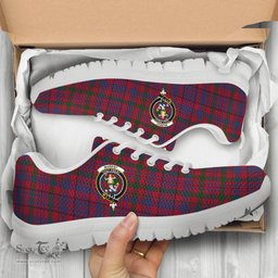 ScotsTee Shop Scottish Murray of Tullibardine Clan Crest Tartan Sneakers Tartan Casual Shoes