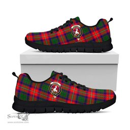 ScotsTee Shop Scottish Riddell Clan Crest Tartan Sneakers Tartan Casual Shoes