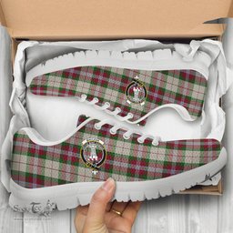 ScotsTee Shop Scottish MacLean Dress Clan Crest Tartan Sneakers Tartan Casual Shoes