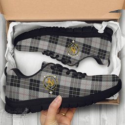 ScotsTee Shop Scottish MacPherson Dress Clan Crest Tartan Sneakers Tartan Casual Shoes