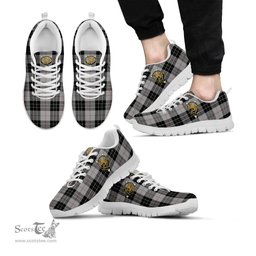 ScotsTee Shop Scottish MacPherson Dress Clan Crest Tartan Sneakers Tartan Casual Shoes