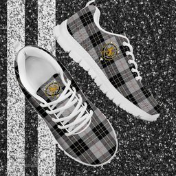 ScotsTee Shop Scottish MacPherson Dress Clan Crest Tartan Sneakers Tartan Casual Shoes